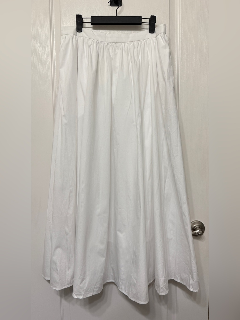 Commense Cotton Pleated Maxi Skirt with Pockets, size M - Picture 5 of 8